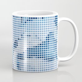 Blue mosaic Coffee Mug