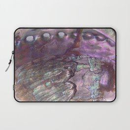 Shimmery Lavender Abalone Mother of Pearl Laptop Sleeve