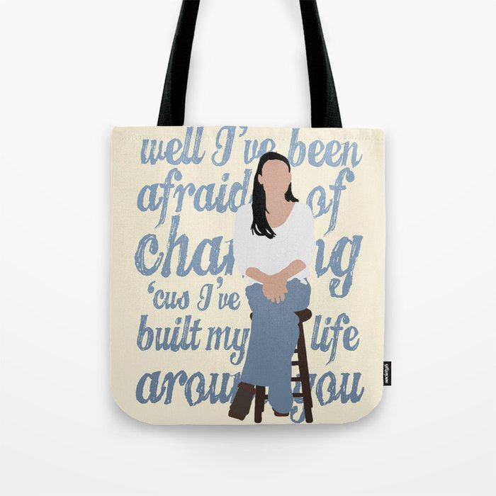 Brittana Glee Santana Lopez Solo Landslide Typography Brittana Glee Santana Lopez Solo Landslide Typography Minimalist Design Tote Bag