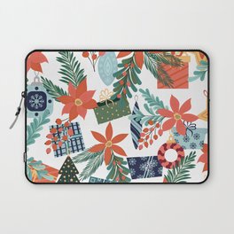 Bright and Merry Christmas Decor Laptop Sleeve