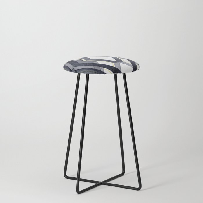 CC4 Digital Pattern 6 Counter Stool