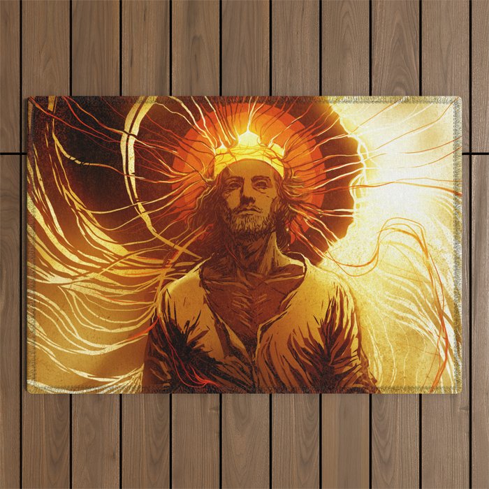 The Son of Man Outdoor Rug