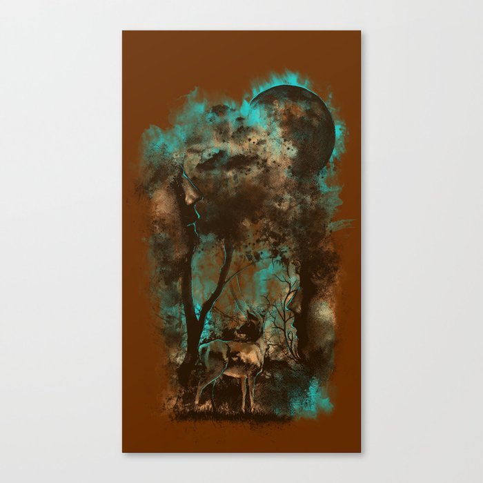 THE LOST FOREST Canvas Print