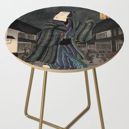 The Darkness of the Heart (Utagawa Kunisada) Side Table