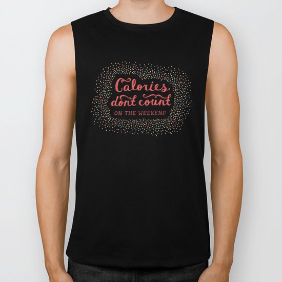 Calories Don't Count Biker Tank