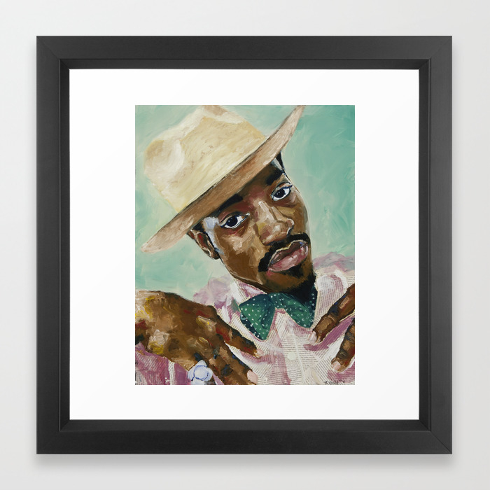 Andre 3000 Framed Art Print By Monifacharles Society6