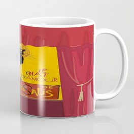 Le Chat Noir DAmour Theatre Stage Coffee Mug