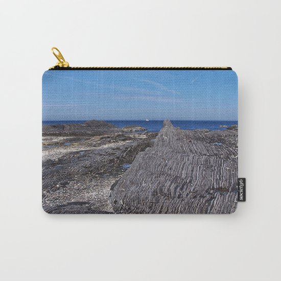 Rock Layers and the Sea Carry-All Pouch