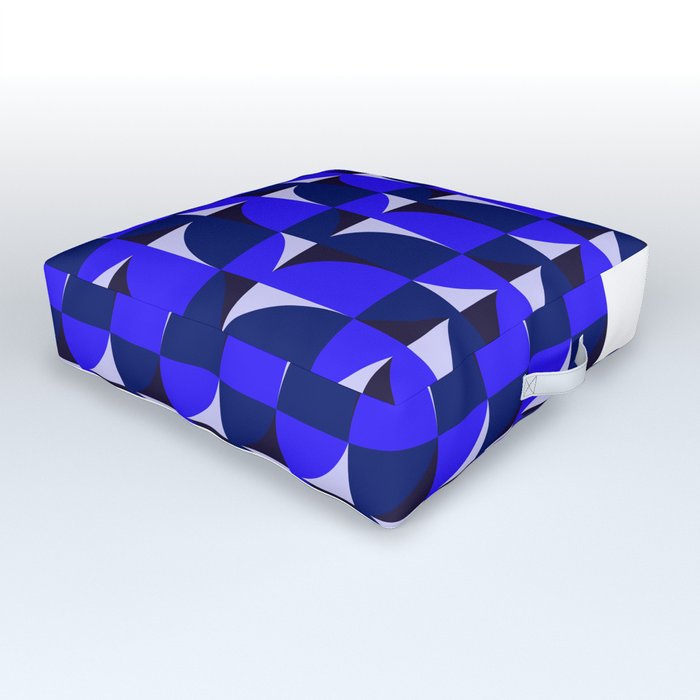 Modern Geometric_003 Outdoor Floor Cushion