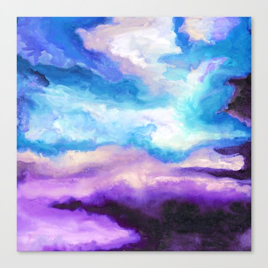 Noche Azul Canvas Print