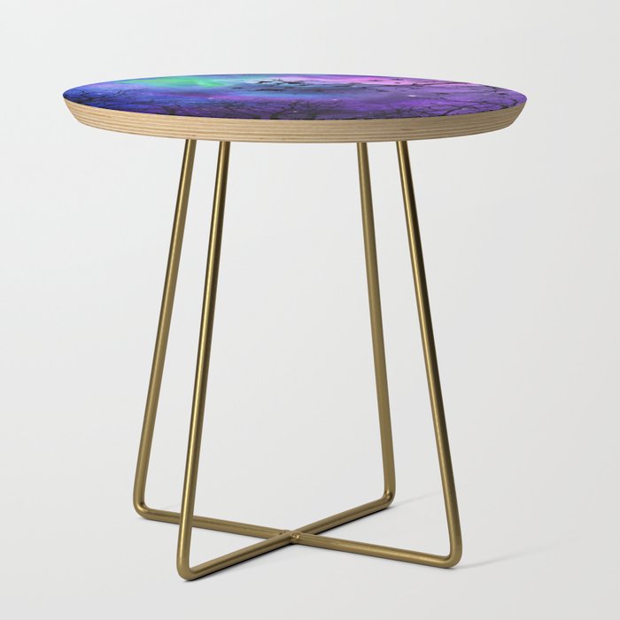 Aurora Sky Background 02 Side Table