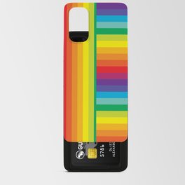 Rainbow Stripes Android Card Case