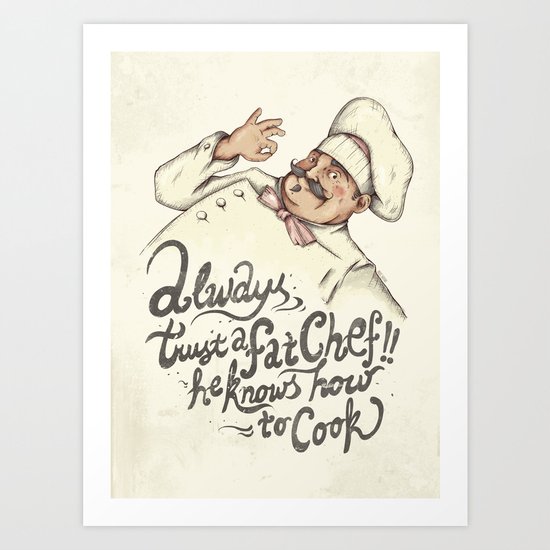 CHEF Art Print