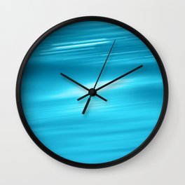 Underwater blue background Wall Clock