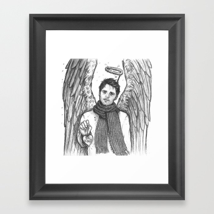 Angel of the Lord Framed Art Print