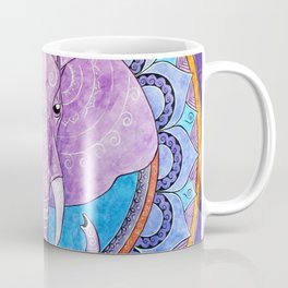Patience - Elephant mandala Coffee Mug