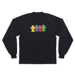 Candy Board Game Figures Long Sleeve T-shirt