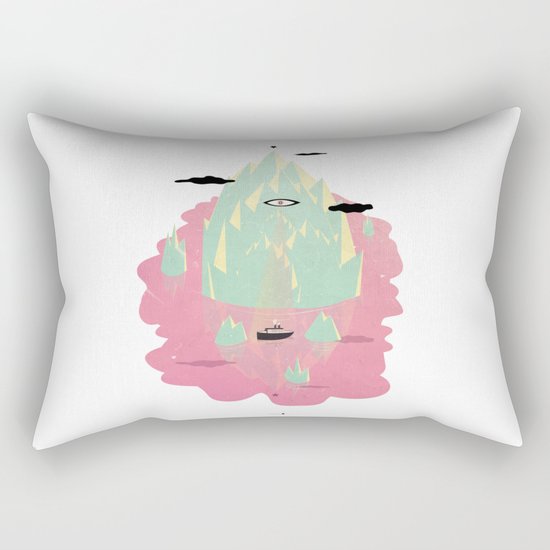 Nowhere Rectangular Pillow