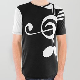 Music Man Reverse All Over Graphic Tee