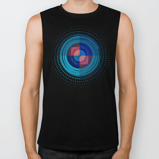 Minimalism / Geometric 3 Biker Tank