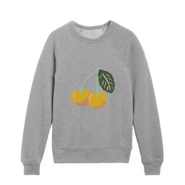 Delicious Ditsy Fruits  autumn Kids Crewneck