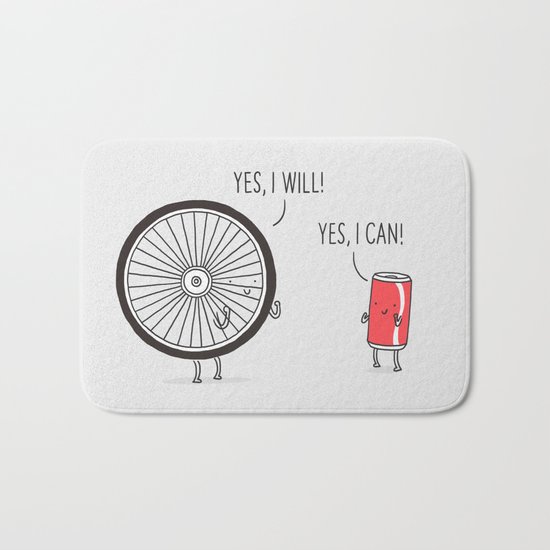 I will, I can Bath Mat