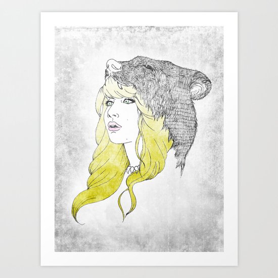 Goldilocks Art Print