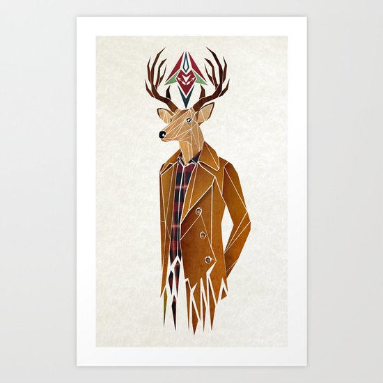 dear deer Art Print