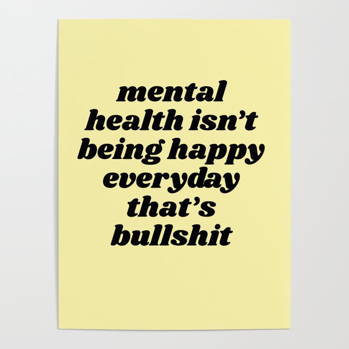 mental health Poster