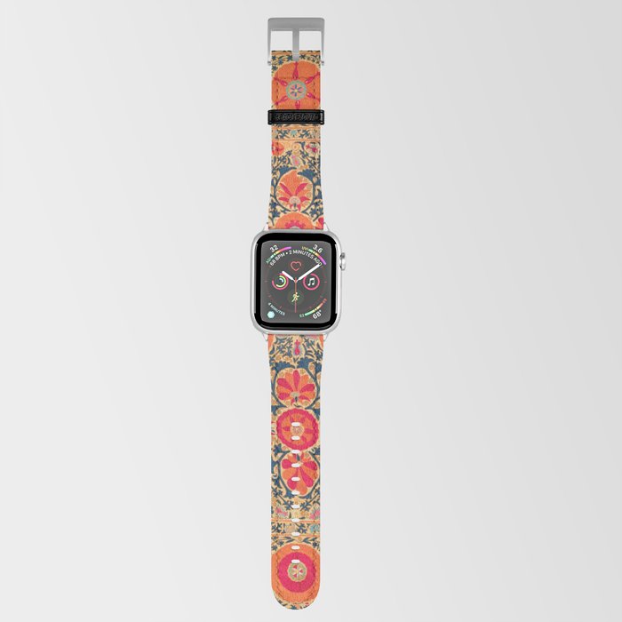 Kermina Suzani Uzbekistan Print Apple Watch Band