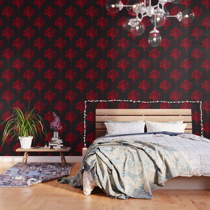 Goth Girl Fabric, Wallpaper and Home Decor