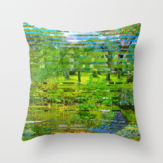 Landscape of My Heart (4 as 1) Throw Pillow