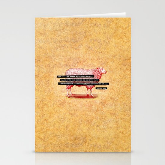 Like Sheep Stationery Cards