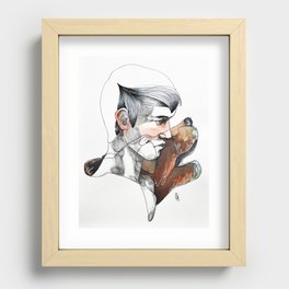 Think Wild. Recessed Framed Print