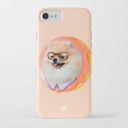 Pomeranian Donut Lover iPhone Case