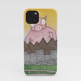 Mr. Pig iPhone Case