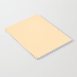 Custard Tan Notebook