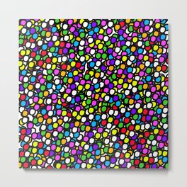 Bubble GUM Colorful Balls Metal Print | Kids, Geometry, Circles, Round, Foodie, Food, Children, Oct17Cb, Chewy, Drawing 