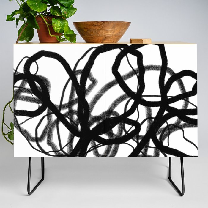 Origins 6. Abstract Drawing.  Credenza