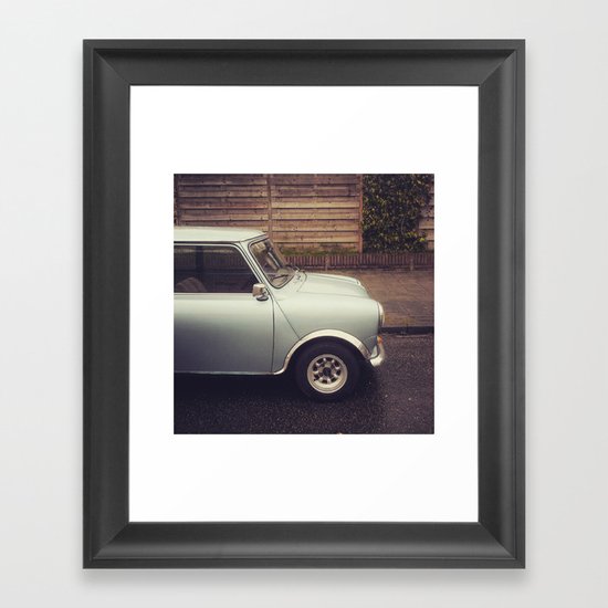 Mini Cooper Framed Art Print