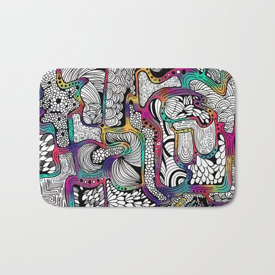 El reflejo en color Bath Mat