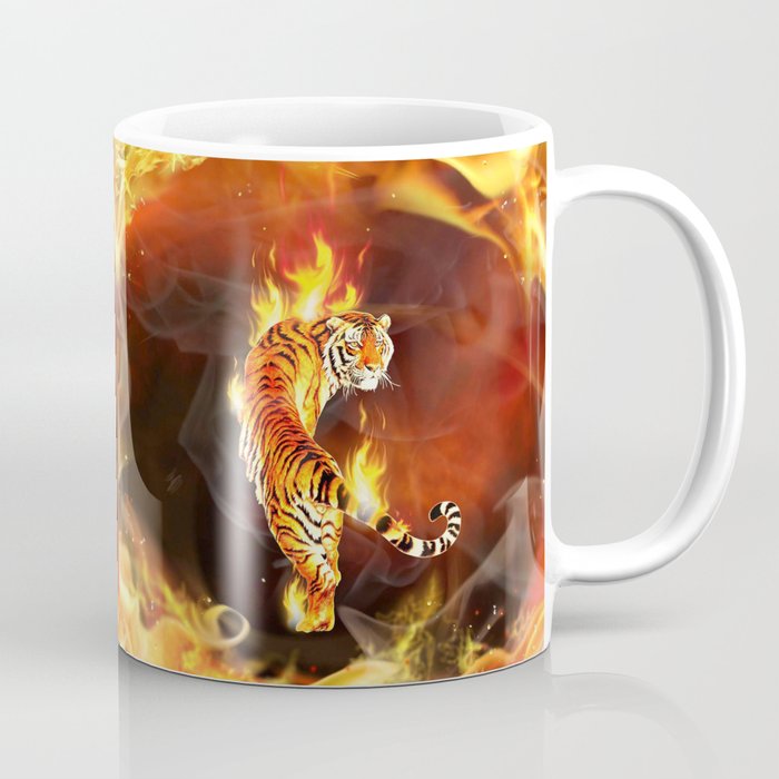 Chinese Tiger Painting Coffee Mug By Marios Society6