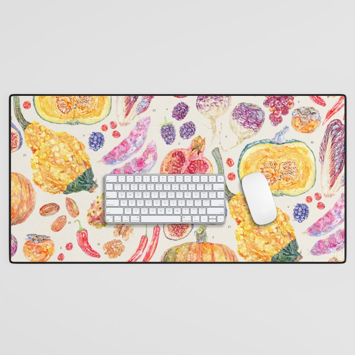 Autumn Harvest - Neutral Desk Mat