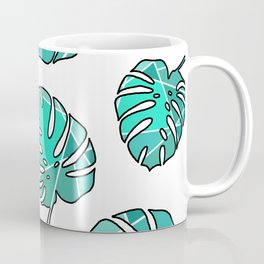 Geo Monstera Coffee Mug