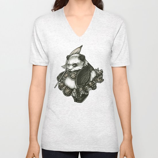 Panda's Day Off Unisex V-Neck
