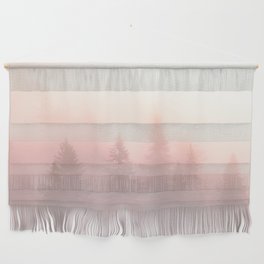 Foggy Forest Adventure - Mountain Woods Wanderlust Wall Hanging