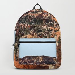 Bryce Canyon National Park, Utah Travel Illustration Backpack | Graphicdesign, Brycecanyon, Skyline, Stonespires, Desert, Forest, Bluesky, Valley, Nationalpark, Utah 