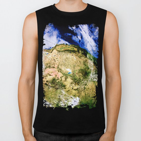 Happy Earth Day Biker Tank