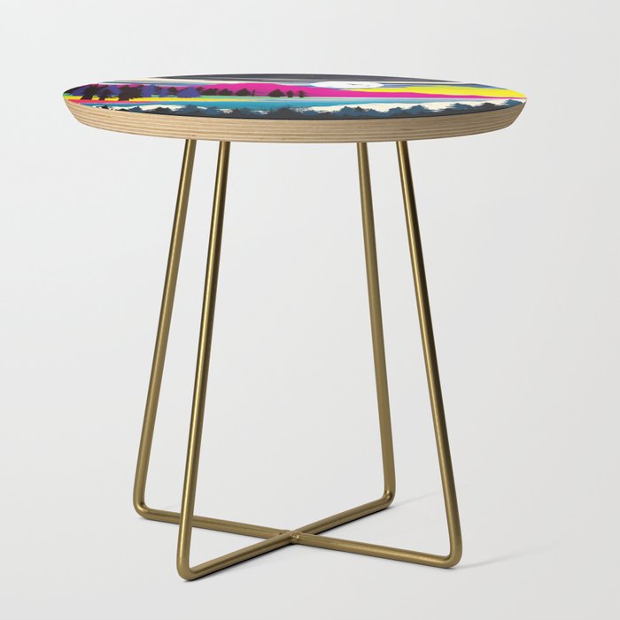Colorful Sound of the Forest Side Table