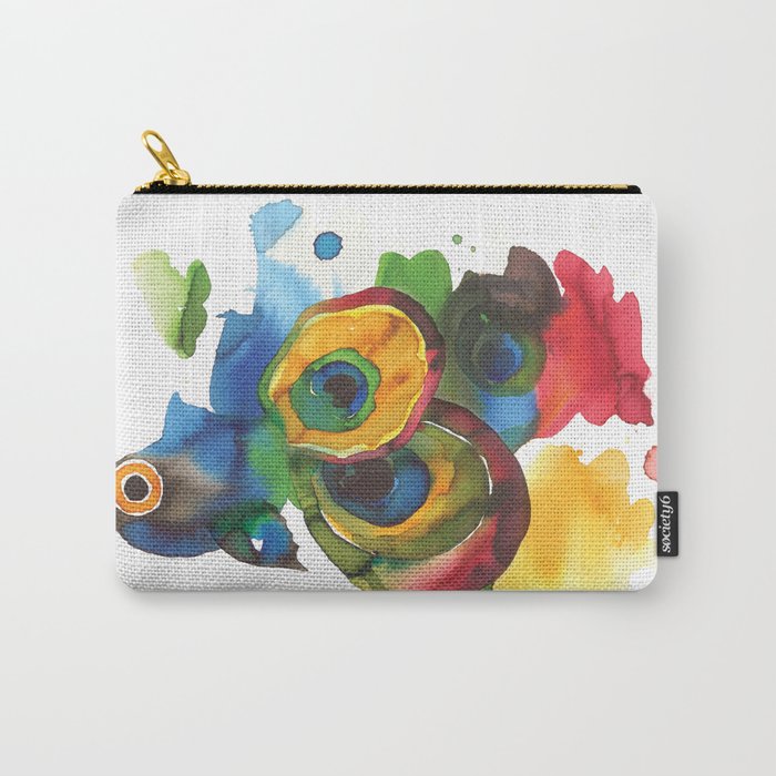 Colorful fish 3 Carry-All Pouch